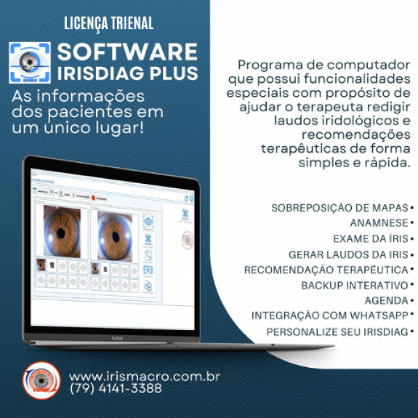 IrisDiag - Versão 2025 - Licença Trienal